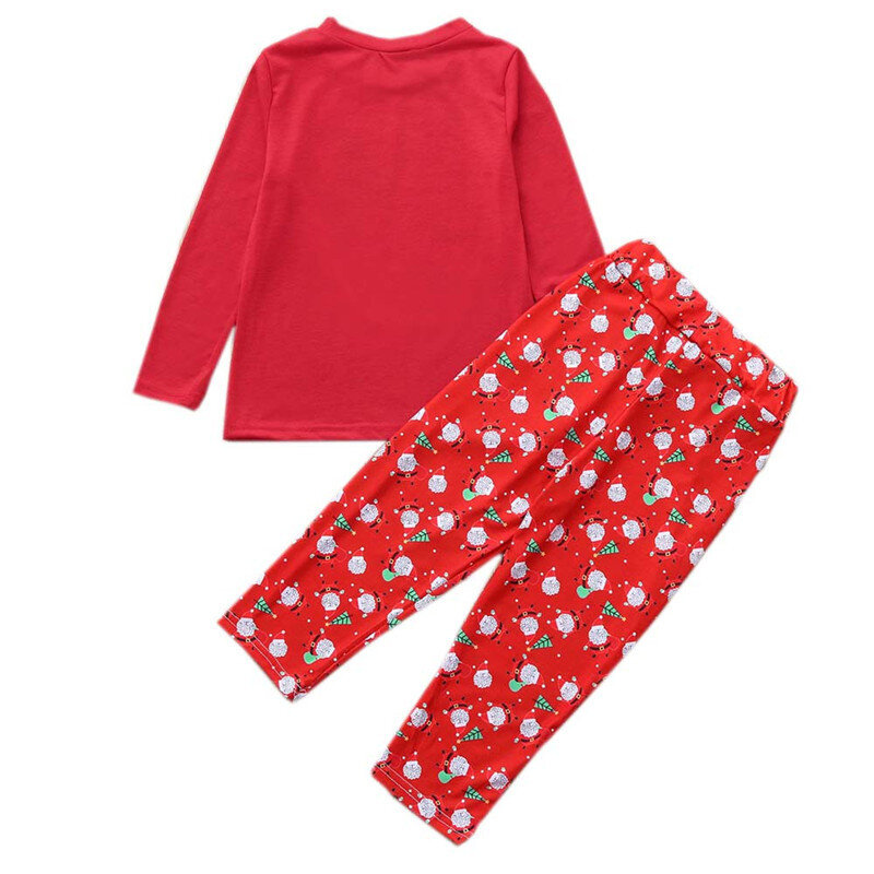 Liligirl conjunto de roupas mãe e filha, pijamas de natal para a família, meninas, trajes, roupas