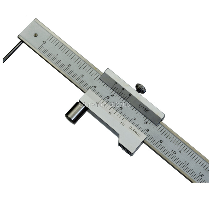 สแตนเลสParallelเครื่องหมายvernier caliper 0-200 มม.300 มม.400 มม.500 มม.เครื่องหมายวัดคาร์ไบด์scriber Marking Gauge TOOL