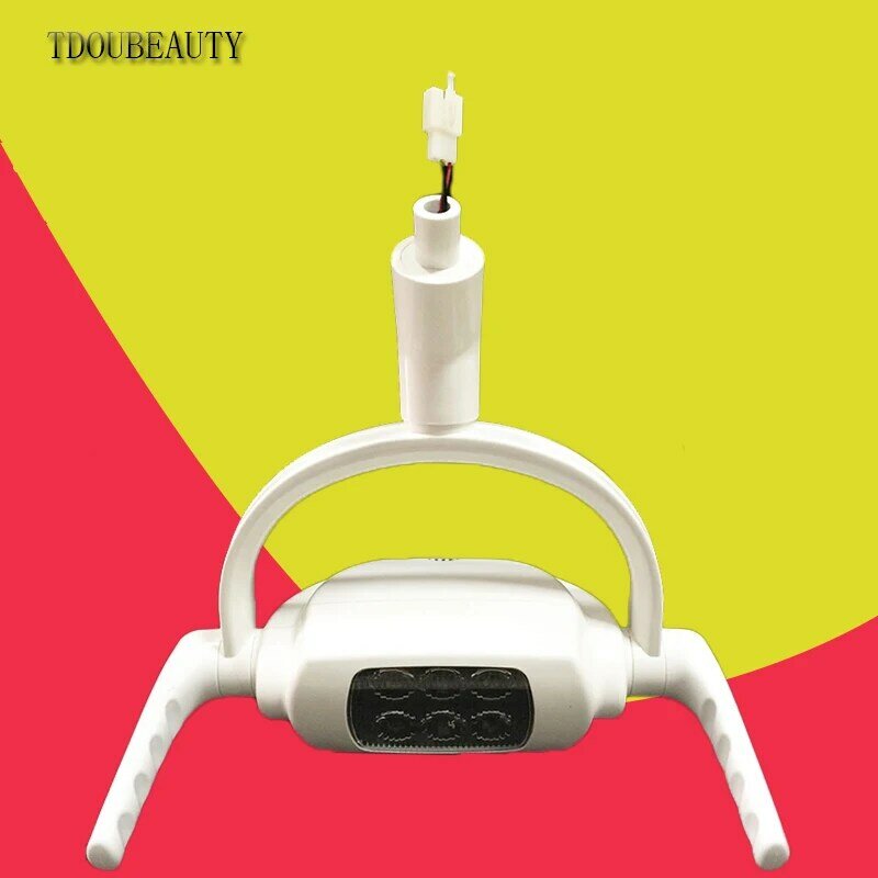 NOVO TDOUBEAUTY Dental LED Lâmpada Luz Oral Para Unidade Cadeira Teto Tipo Sensor (22mm/26mm)