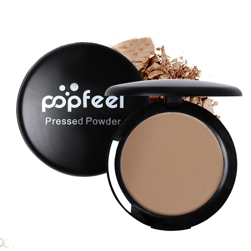 Popfeef Matter Bronzer&Highlighter Powder Palette Face Base Illuminator Makeup Bronzers Highlight Baking Powder Face Makeup