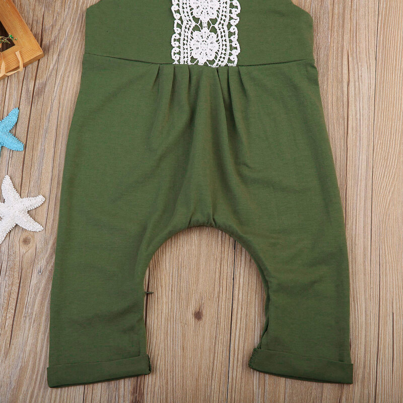 High Quality Newborn Baby Boy Girls Clothes Jumpsuit Sleeveless Romper Outfits Sunsuit Baby Clothing Set 0-24M