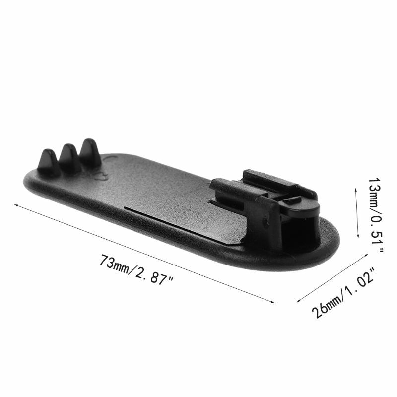 Posteriore della batteria Clip da Cintura Per Motorola TLKR T80 T80EX Walkie Talkie Clip di Vita L29K