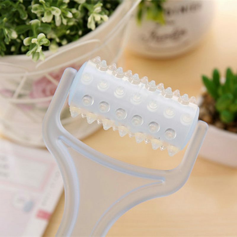 Genuine Roller Lymphatic Drainage Massager Calf Muscle Artifact Meridian Brush Breast Massage Wheel Thin Body Manual Care Tool