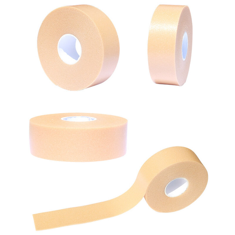 1-Roll 2.5cm * 5m elastyczna wodoodporna taśma piankowa odporna na zużycie bandaż naklejka rany opatrunek sport zwichnięcie leczenie apteczka
