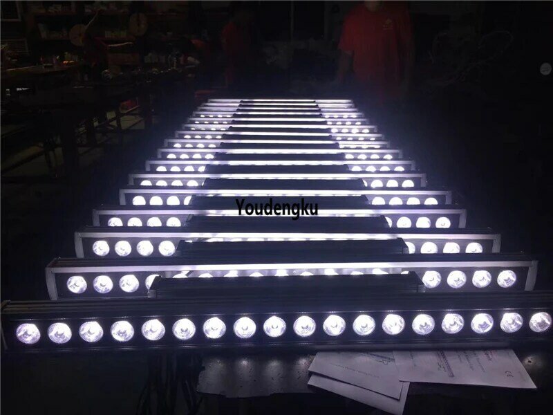 6 pieces 18x10w RGBW 4in1 Outdoor LED liner waterproof Wall Washer Light for bridge building led wall light