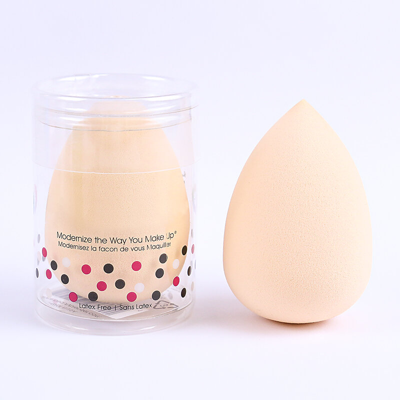 Pro 6 cores compõem esponja fundação cosméticos puff pó corretivo veludo macio maquiagem esponja maquiagem beleza ovo blendeing ferramenta