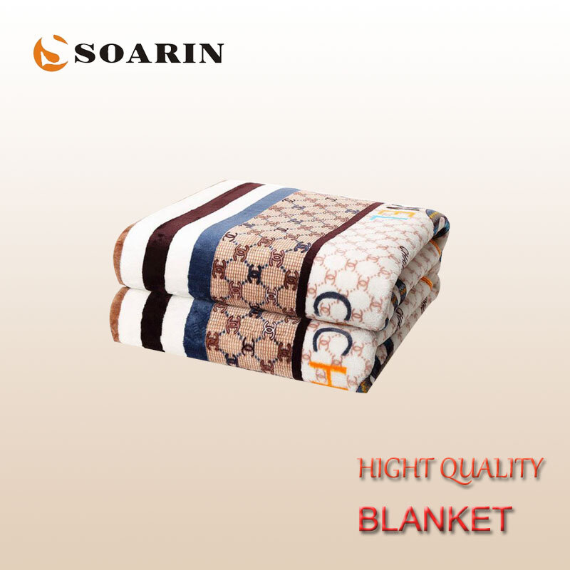 Электрическое одеяло SOARIN, однослойное одеяло с электрическим подогревом 150x80, одеяло с подогревом, матрас, Манта, электрика