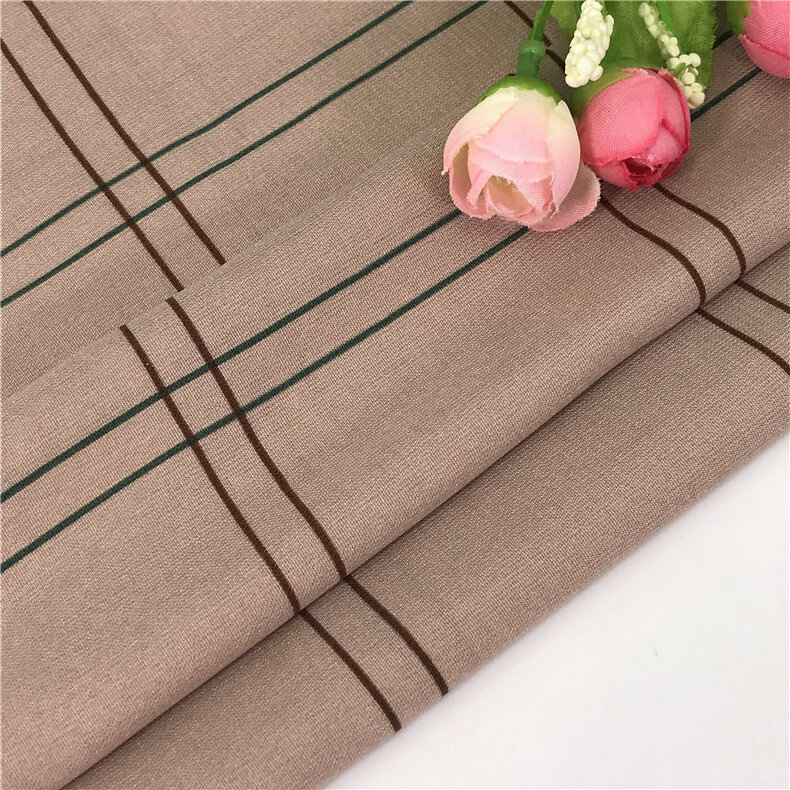 100% Polyester Chiffon Printed Fabric Plain Weave Quilting Cloth DIY Sewing Quilted Chiffon Dress Shirt Apparel Fabric