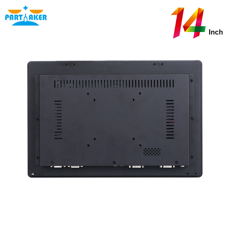 14 inch 10 Points Capacitive Touch Screen Intel J1800 Duad Core All in One Industrial Panel PC