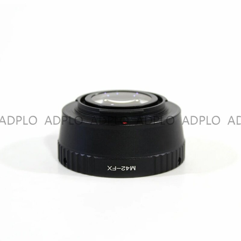 ADPLO 011247, M42-FX wzmacniacz prędkości ogniskowej, garnitur dla M42 obiektywu, aby garnitur dla Fujifilm X aparat fotograficzny