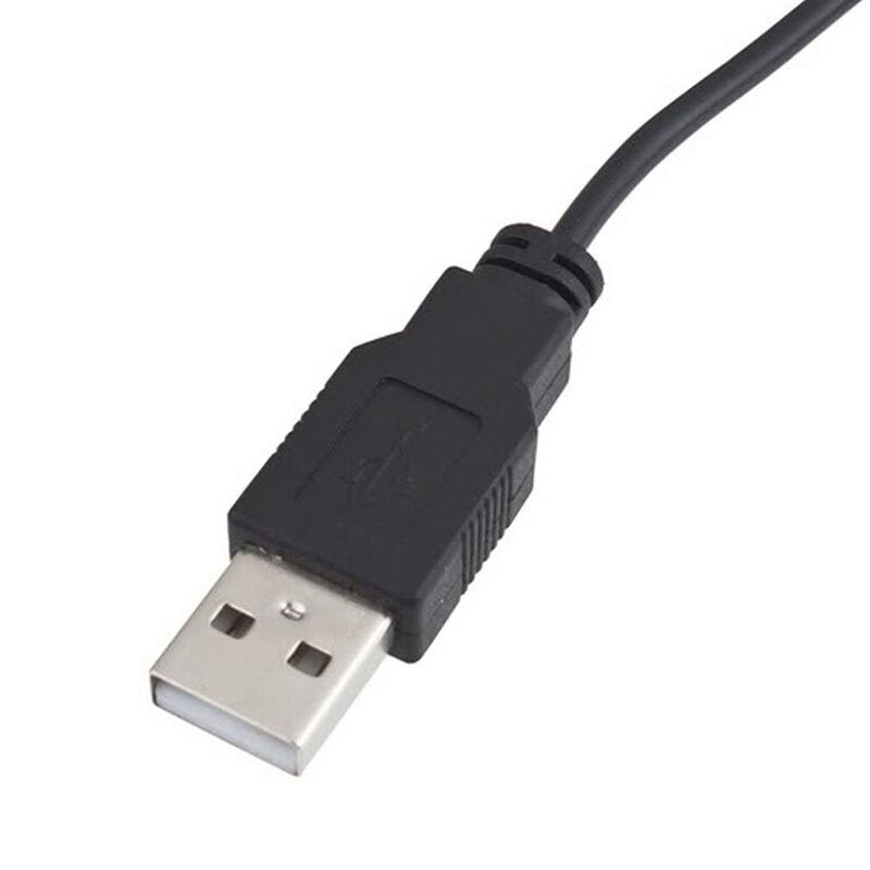 สีดำ110ซม.USB Sync Charge สาย USB สำหรับ3DS XL