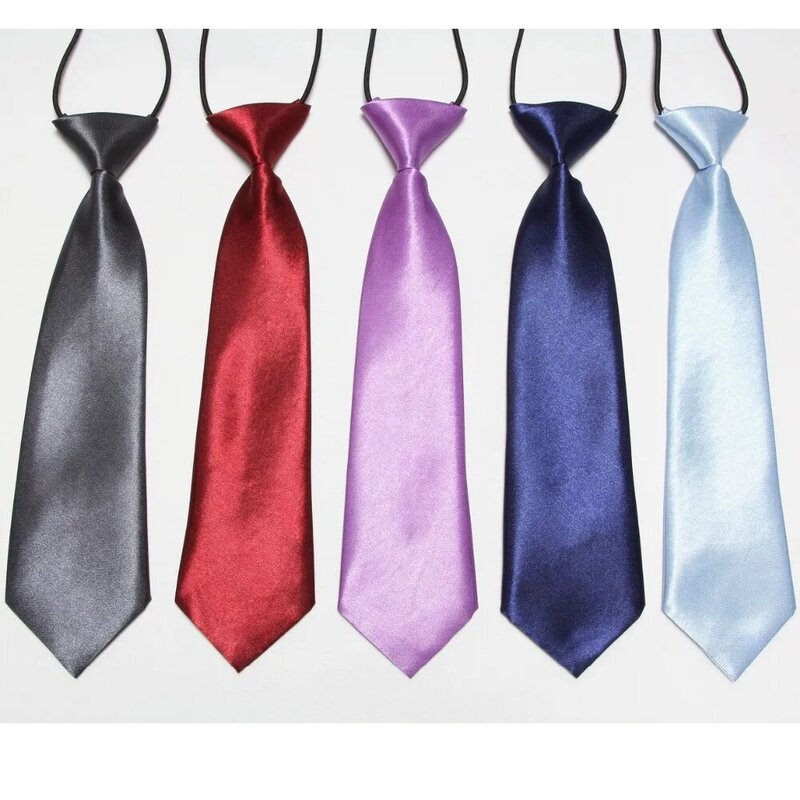 2019 gravatas de pescoço para bebês meninos gravata de cor sólida artesanal