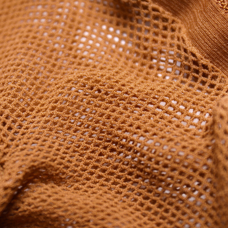 Женские чулки карамельного цвета, растягивающиеся сетчатые чулки с закрытым носком, детская одежда для латиноамериканской практики DNV10255