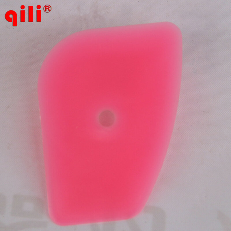 Qili QG-01 متعددة الأطراف كشط ممسحة صغيرة الوردي المنزل مكتب نافذة فيلم تركيب مكشطة أداة