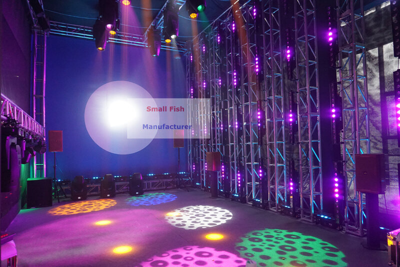 Foco estroboscópico para iluminación de escenario, foco de luz LED 4 en 1 de 550W con cabezal móvil, para Dj, fiestas, espectáculos, discotecas, DMX