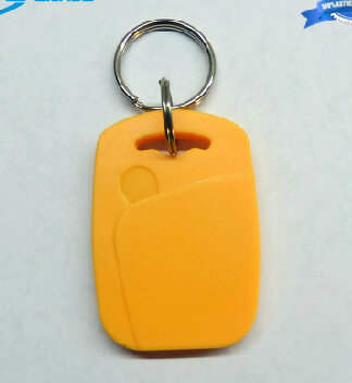 10 pcs Inteligente RFID Tag Regravável Cartão Chip de Freqüência (13.56 MHz + 125 Khz) Dual Chip Tag bule amarelo vermelho, frete Grátis