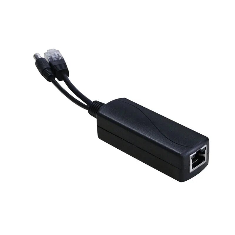 Standaard IEEE802.3 af/POE Separator Voedingsmodule Poe 48 v PoE Separator 12 v 5 v Ondersteuning DC Micro USB uitgang