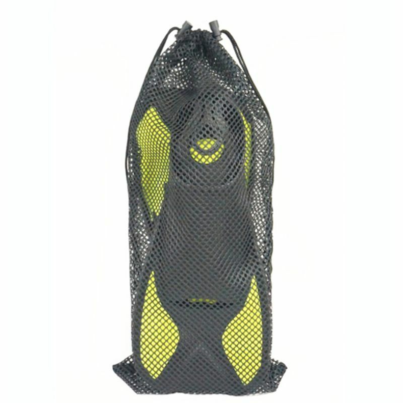 Сетчатая Сумка на шнурке, нейлоновый дышащий мешок для хранения, для дайвинга, подводного плавания, плавников, отделение для сухого и мокрого, аксессуары для обуви