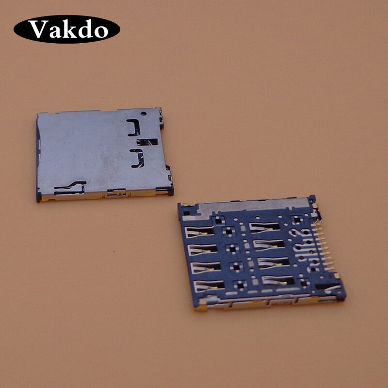 1-2 Stück Micro-SIM-Kartenleser Steckplatz fach Steckdose Anschluss für Samsung Galaxy S4 Zoom C101 i8730 TCL S820 Halter