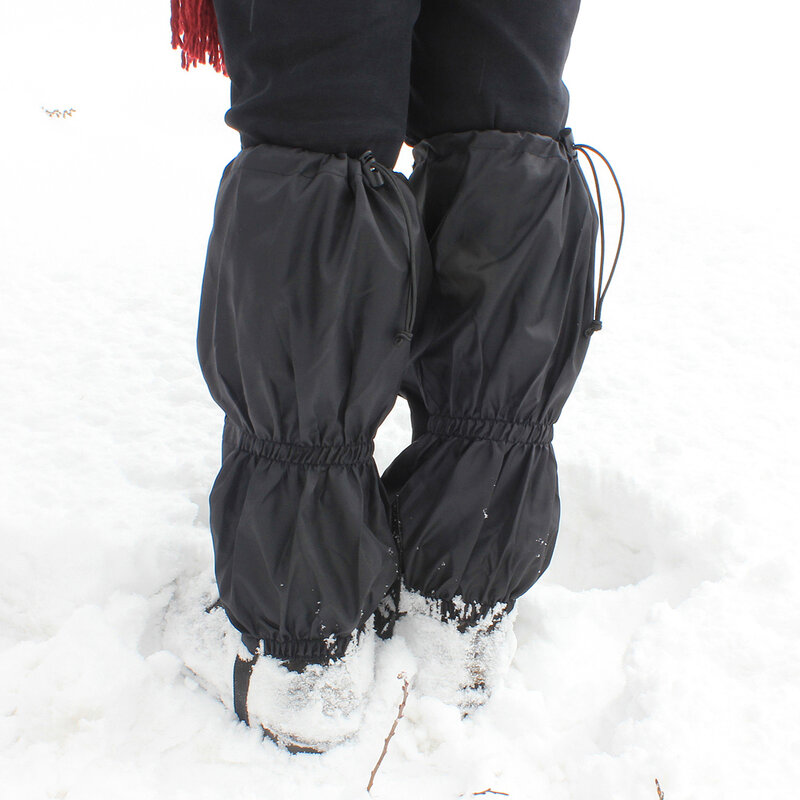 Polainas impermeables para senderismo al aire libre, polainas de esquí para hombres y mujeres, senderismo, escalada, caza, nieve, 1 par