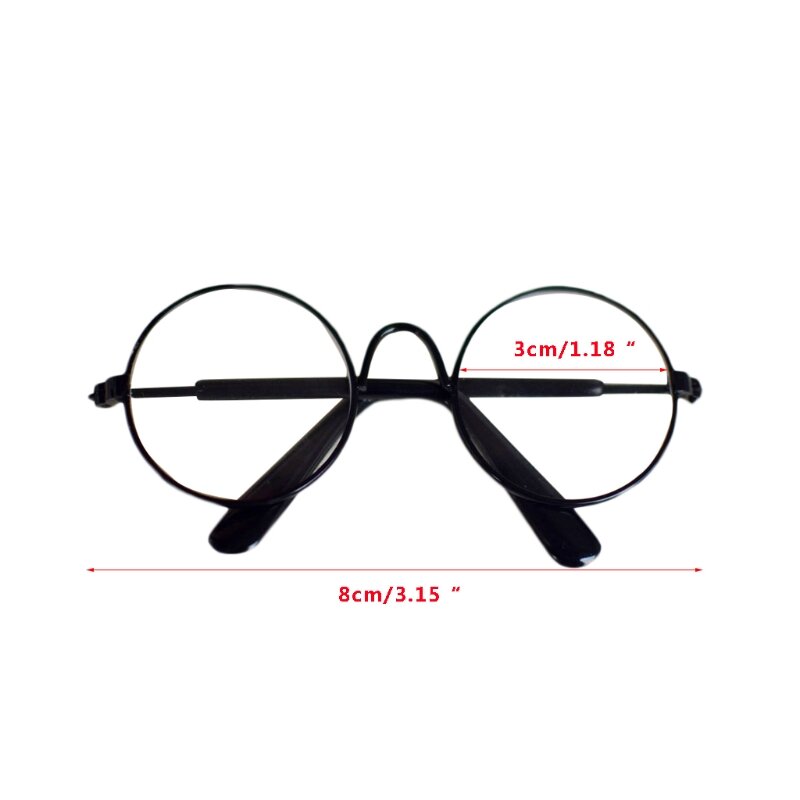 BJD 브라이스 아메리칸 그릴 안경 인형 장난감, 멋진 선글라스 애완 동물 장난감 사진 소품 애완동물 안경 장난감 인형 선글라스