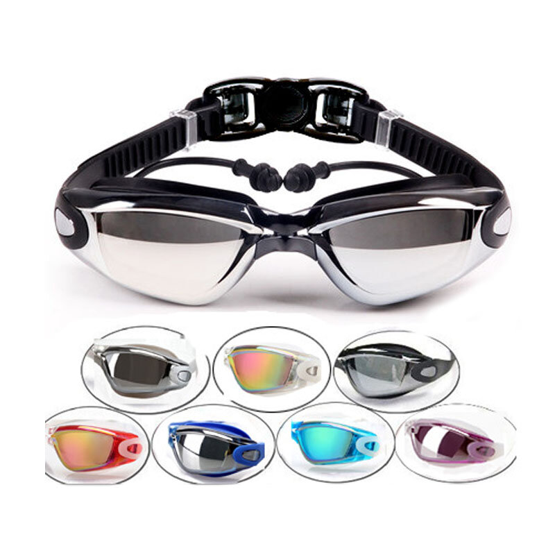 Gafas ópticas de natación para hombre y mujer, gafas graduadas para nadar, impermeables y profesionales, gafas de buceo para adultos