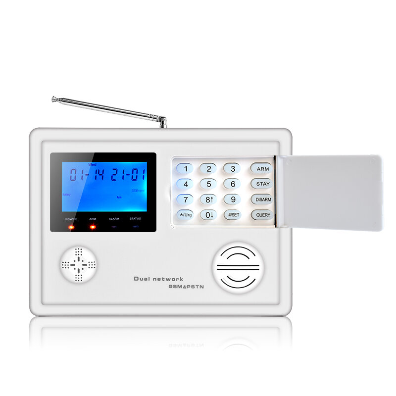 Système d'alarme de sécurité domestique sans fil 99, 4 zones filaires, GSM PSTN, anti-cambriolage, contrôle à distance avec application IOS/Android