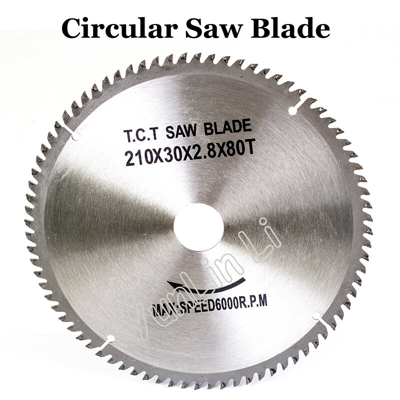 Circular Saw Blades 210mm Saw Blade for Saw Machine 24/60/80/100 Teeth