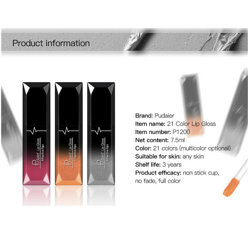 Best selling matte liquid lipstick waterproof nude color flash lip color sexy color 21 color sexy fashion woman makeup gift