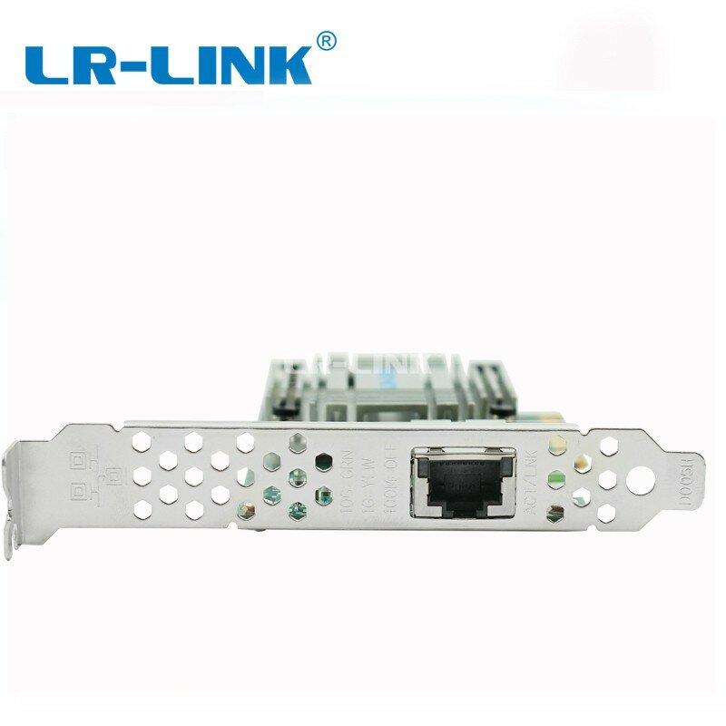Carte réseau Nic Ethernet 10 go, 6801BT, PCI Express X8, adaptateur réseau Lan, pour serveur, Intel LR-LINK, 82599
