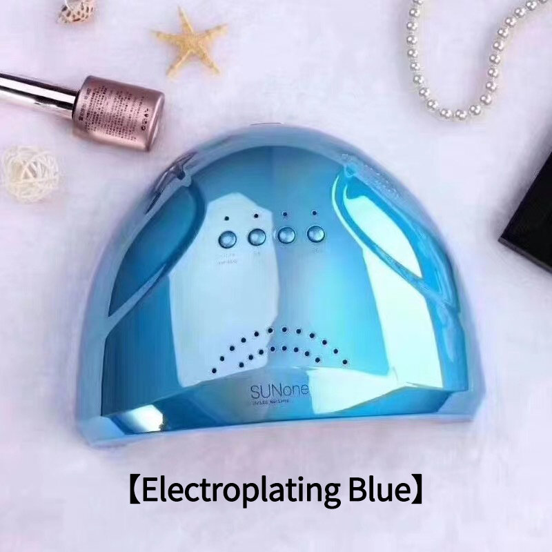 Lámpara de LED UV profesional SUNONE de 48W colorida para esmalte de uñas en gel, luz led para uñas, lámpara UV