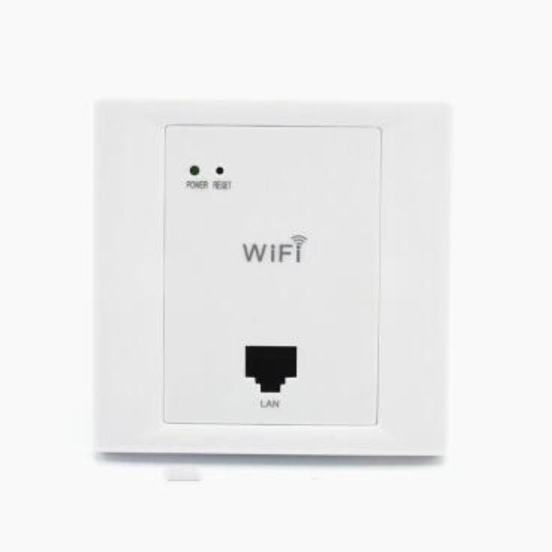 ANDDEAR-WiFi inalámbrico en la pared, cubierta de alta calidad para habitaciones de Hotel, Mini enrutador AP de montaje en pared, punto de acceso, color blanco