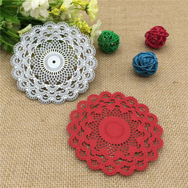 Lace Metal Cutting Dies Stencil for DIY Scrapbooking Album Embossing Paper Cards Deco Crafts Die Cuts