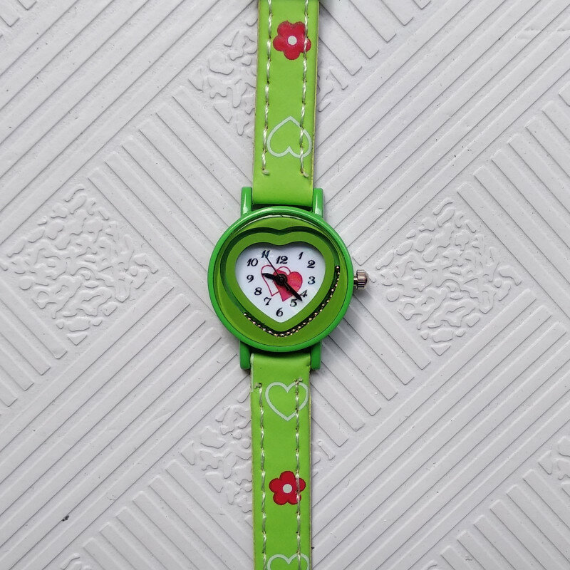 2019 latest appointment Children's Watches Fashion Love Heart Women Watch For Girls Kids Bracelet Clock Dress Child Wristwatch