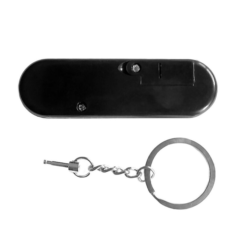 120dB Self Defense Dispositivo Anti-estupro Dual Alto-falantes Loud Alarme Alerta de Ataque de Pânico Segurança Segurança Pessoal Keychain Bag Pingente