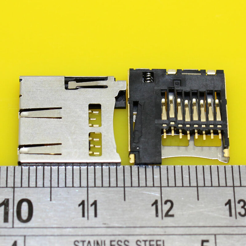 Cltgxdd KA-057, nuevo conector de bandeja de ranura de soporte de lector de toma de tarjeta TF