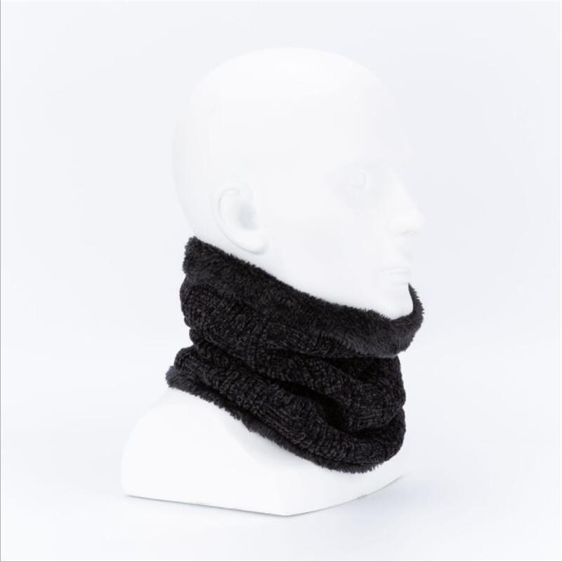 Schals winter solide mode chenille verdickt warm halten kragen Schal unisex Neckchief