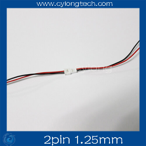 10 ×マイクロjst 1.25 2ピンオス、メスコネクタプラグw/。Wire.2pin 1.25ミリメートル