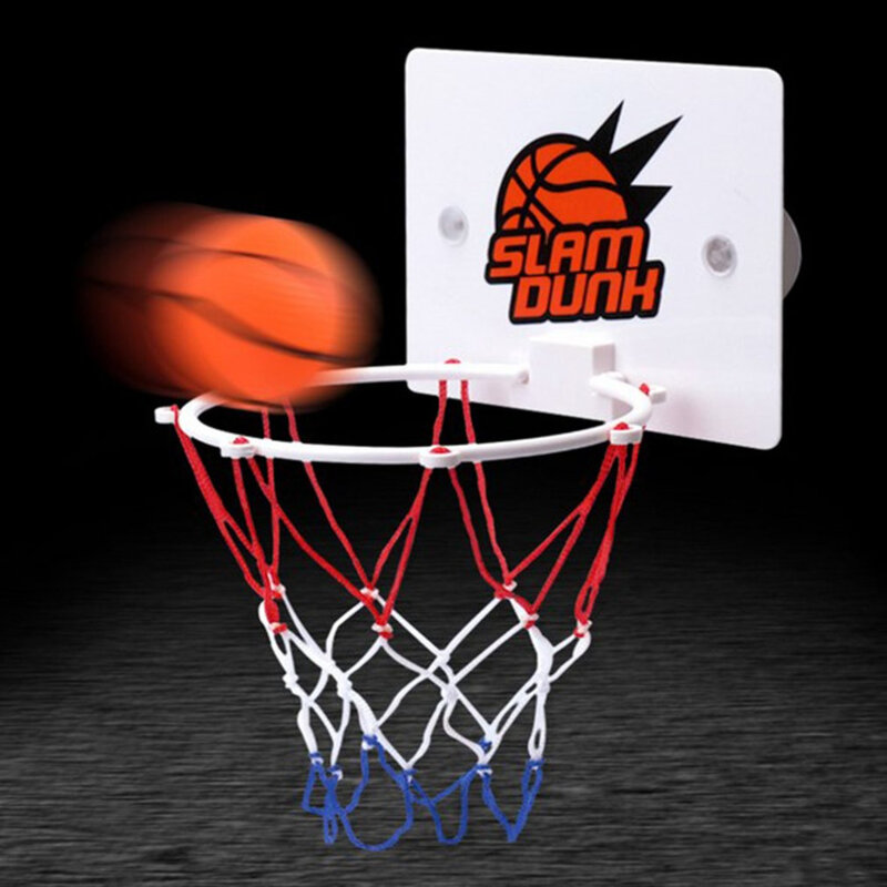 2018 portatile Divertente Mini Canestro Da Basket Giocattoli Kit di Casa Coperta Basket Ventole Gioco di Sport Set Giocattolo Per I Bambini Bambini Adulti