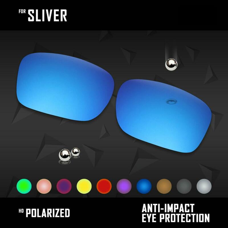 OOWLIT Lenses Replacements For Oakley Sliver OO9262 Sunglasses Polarized - Multi Colors