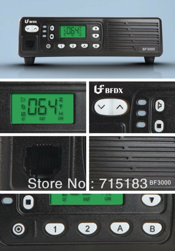 Repetidor de Base con duplexor BFDX, BF-3000, UHF, 450-470MHz, 10 vatios, 64 canales