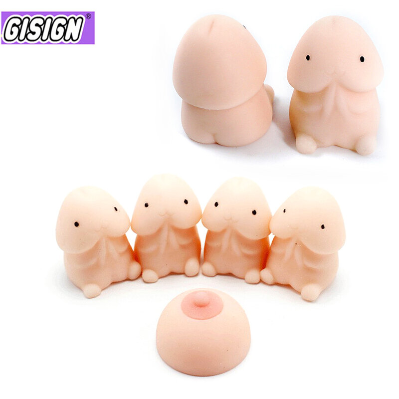 Squishy Penis Dick Shape Toy Slow Rising Stress Relief Toys Slow Rebound PU Decompression Relax Pressure Toys Interesting Gifts