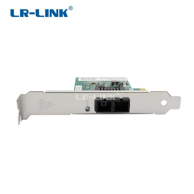 LR-LINK placa de rede pci express, 1000mb, gigabit, fibra óptica, adaptador lan, controlador, desktop, pc, intel i210