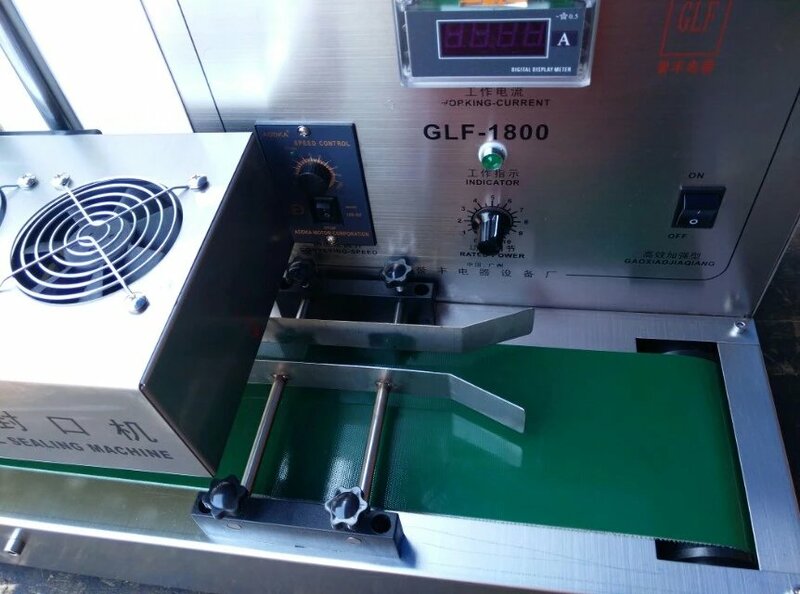 Sellador de inducción de papel de aluminio para botellas, máquina de sellado, embalaje, fácil operación