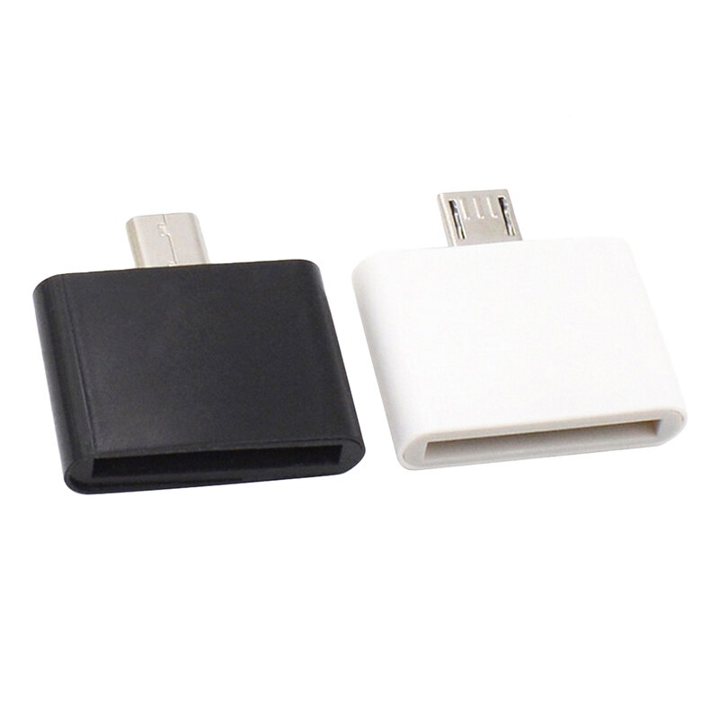 Phone Adapter 30 Pin Micro USB V8 Cable Female To Male Charger Adapter Data Transmission Adapter for IPhone Samsung  HTC