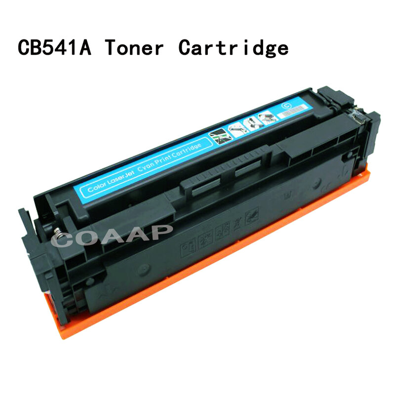 Тонер-картридж совместимый с картриджем 125A CB540A CB541A CB542A CB543A (4 упаковки) для HP Color laserJet CP1213 CP1214 CP1215 CP1216