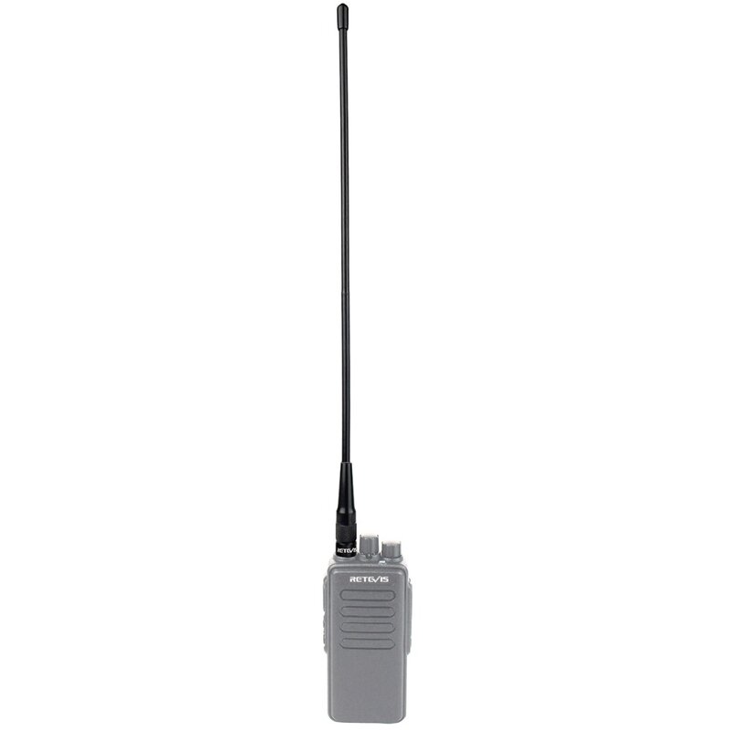 Retevis RHD-771 walkie-talkie เสาอากาศ SMA-M ตัวผู้, VHF UHF walkie talkie สายอากาศสำหรับ VX-5R VX-3R Yaesu RT3S UV3R TYT
