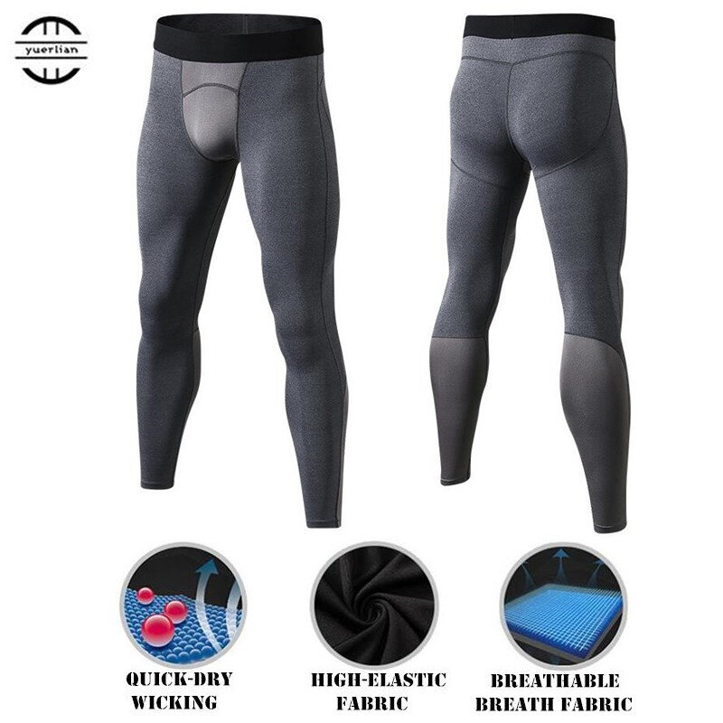 Ropa interior de compresión Pro Shaper para hombre, pantalones ajustados 3D de secado rápido, alta elasticidad para el sudor, pantalón largo deportivo para Fitness, 200p