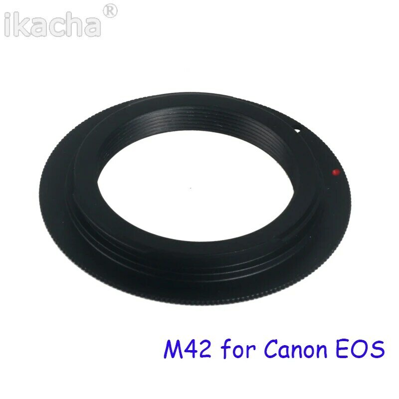 Adaptateur d'objectif en métal M42, anneau d'objectif à vis pour Canon EOS pour Nikon AI pour Sony AF pour Pentax PK, accessoires d'appareil photo