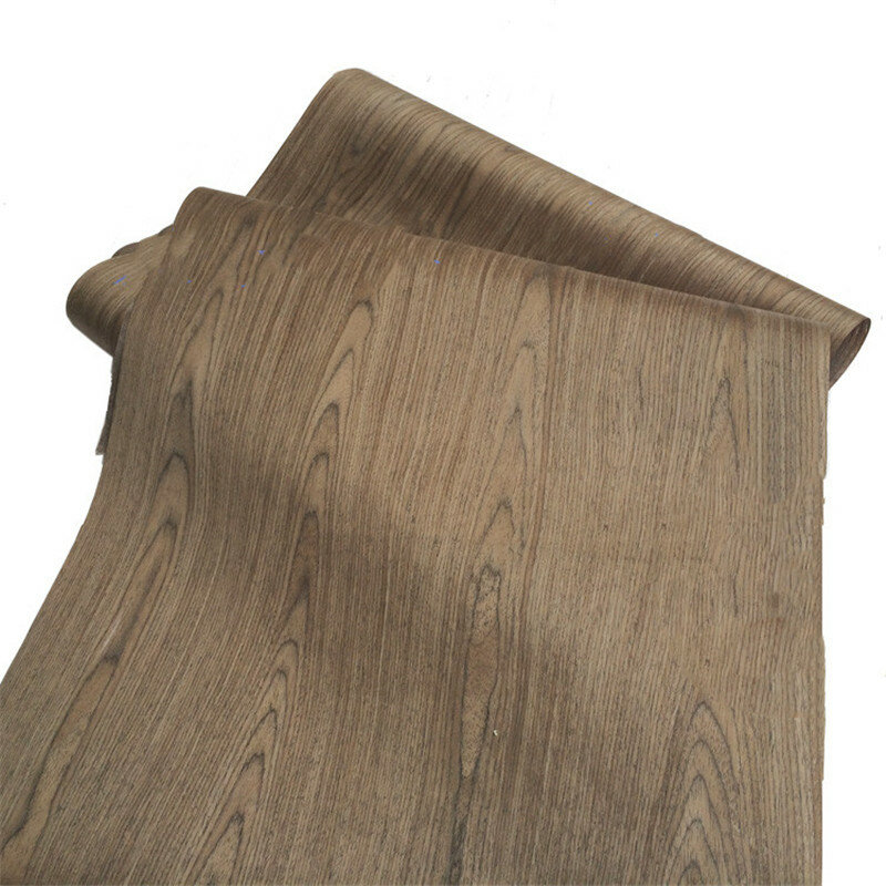 Chapa de madera sintética reformada, tecnología de chapa de madera Artificial, nogal, E.V 60x250cm C/C
